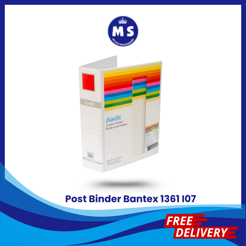 

INSERT POST BINDER A4 6CM BANTEX