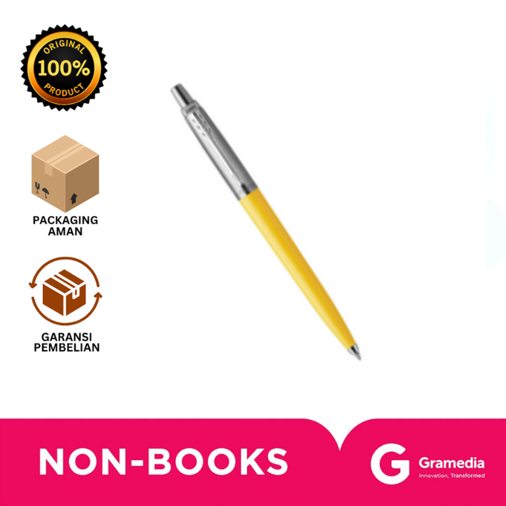

Gramedia Bali - Parker Jotter Yellow CT BP M
