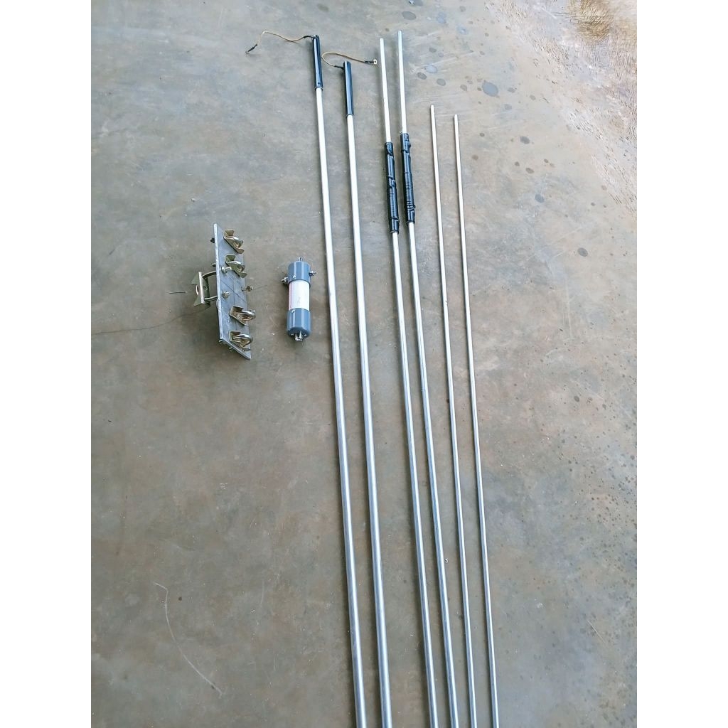 antena hf bonsai 40m band panjang total 10m
