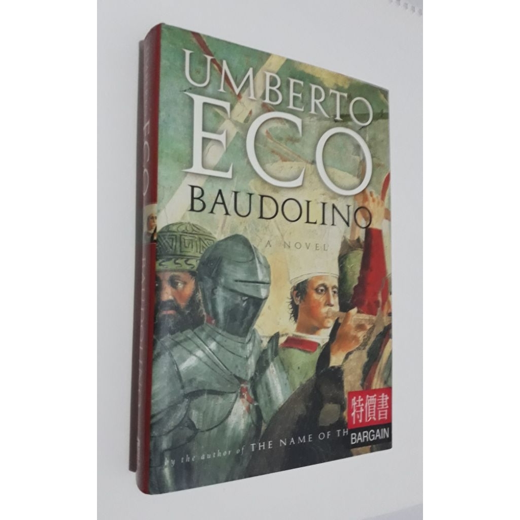 Novel Baudolino buku seken second