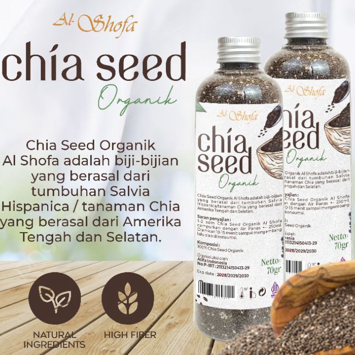 

BISA COD Chia SeedBiji Chia Organik Al Shofa 7 gram