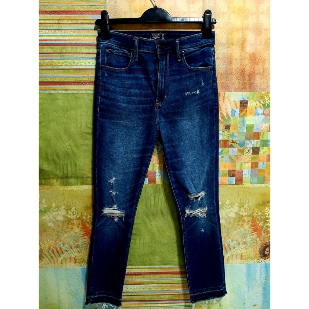Abercrombie And Fitch Jeans Ripped (women)