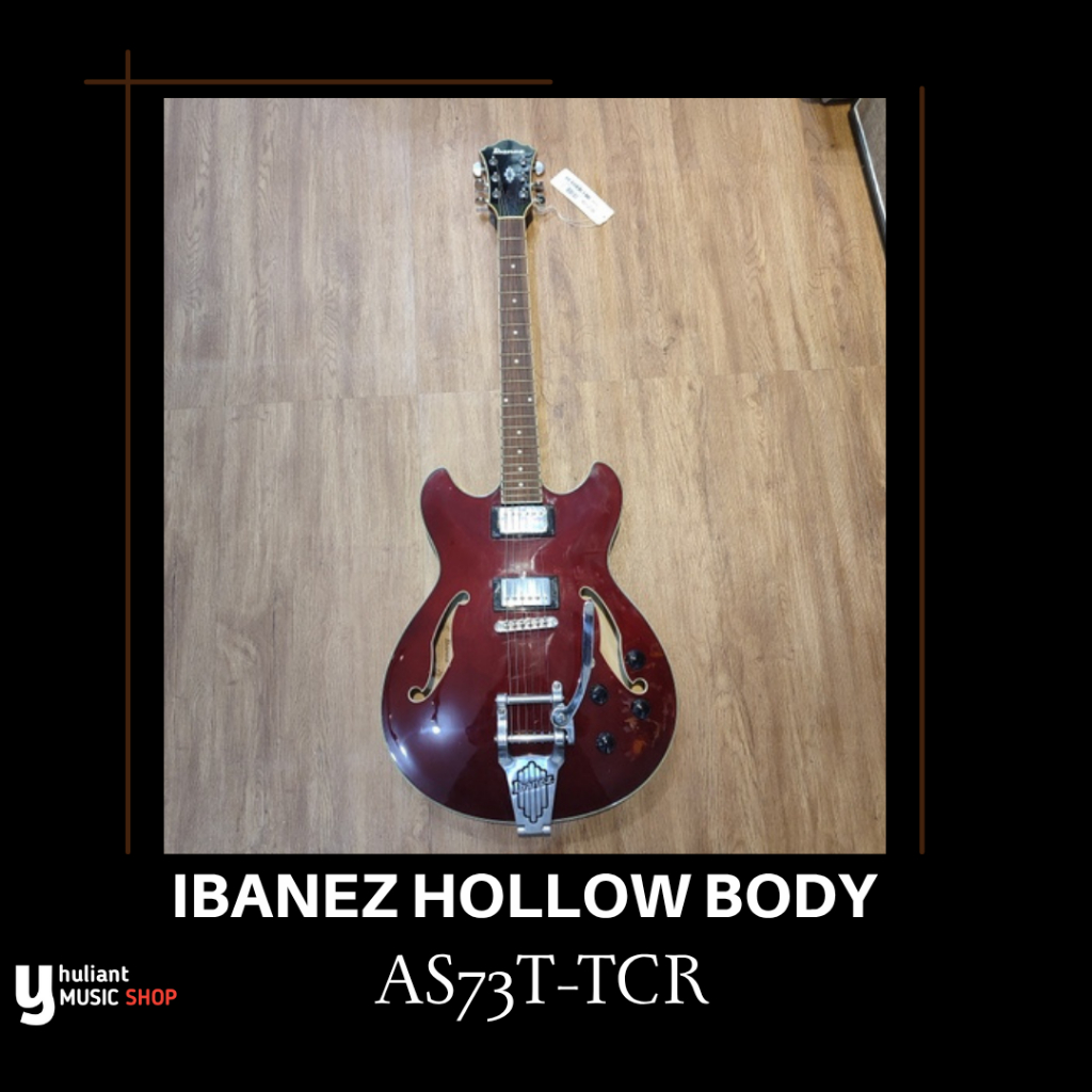 Ibanez AS73T TCR Hollow Body Original Made In china New Old Stock