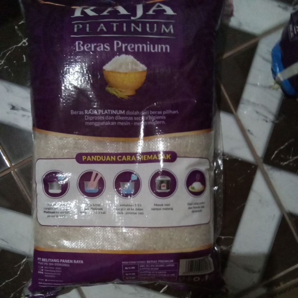 

beras raja platinum 10kg