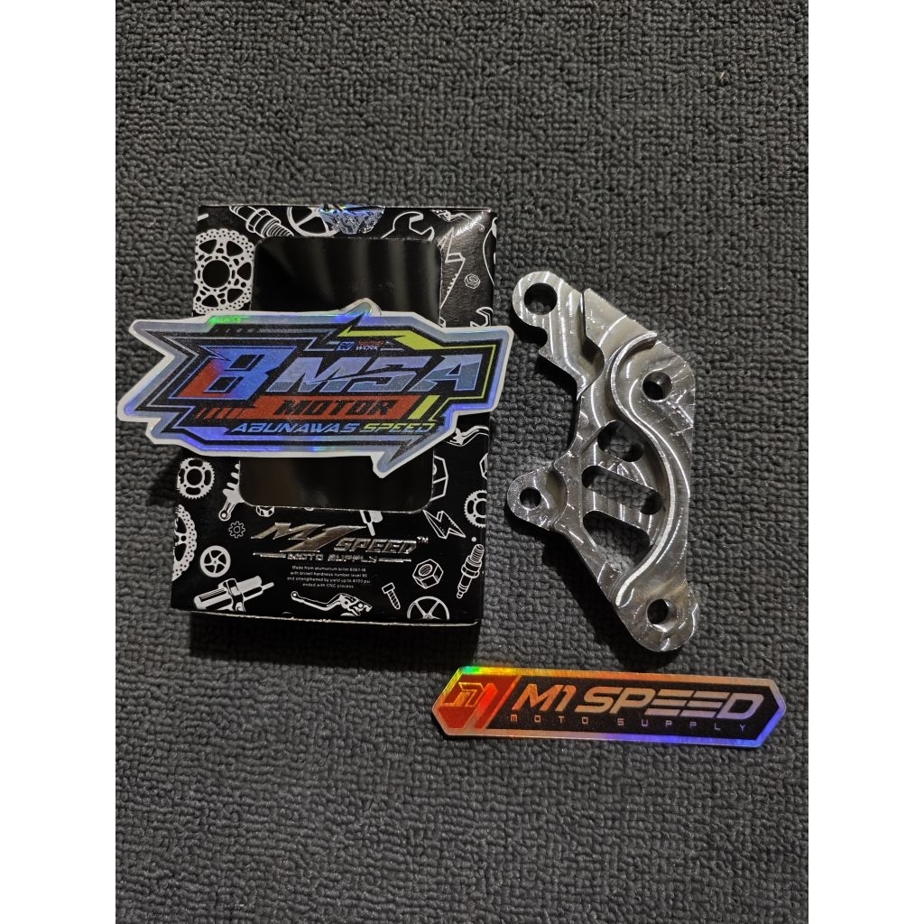 Bracket Braket Dudukan Kaliper RCB S1 2 Piston 2P Jupiter Z F1zr Fizr  Speed Disc 300 mm Produck M1S