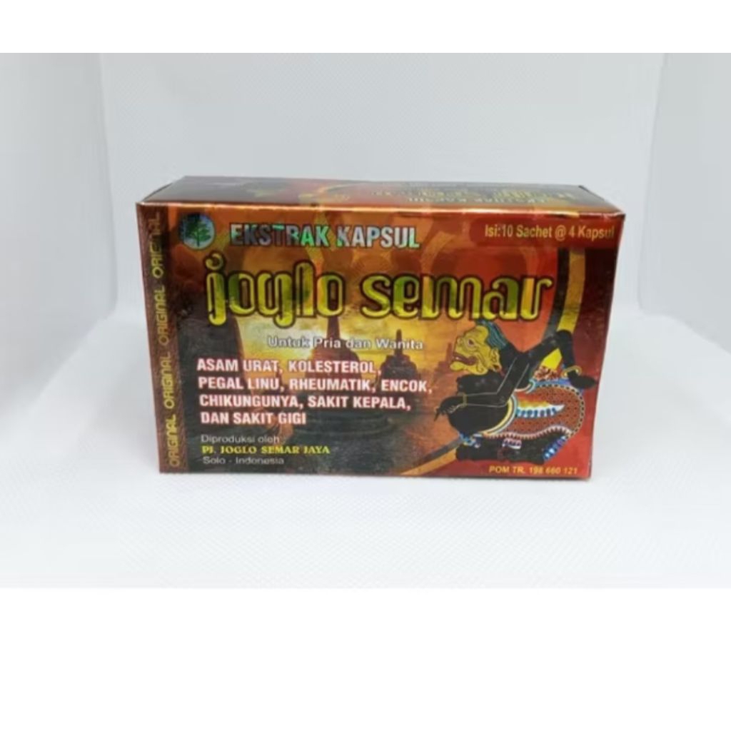 JOGLO SEMAR KAPSUL ASAM URAT DAN PEGAL. LINU