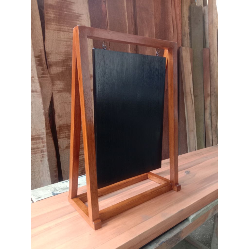 

PAPAN MENU UKURAN KERTAS A4/ COSTOM BLACKBOARD / STAND MENU PREMIUM