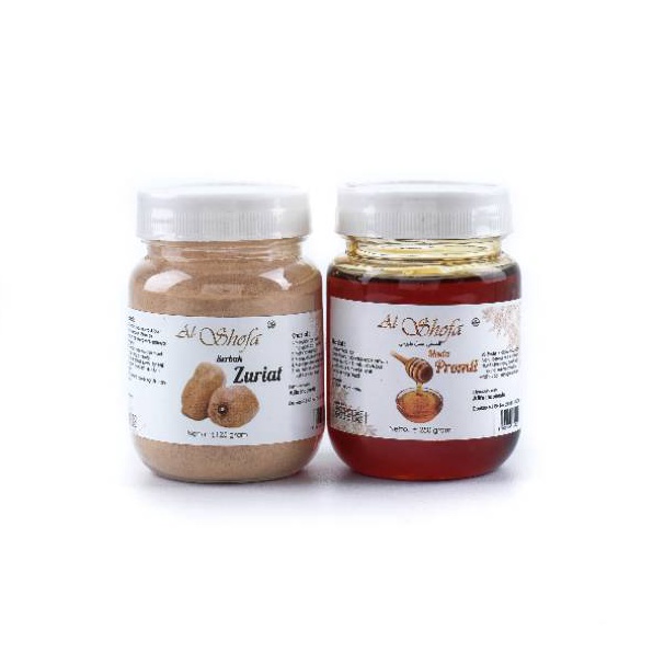 

Paket Promil serbuk zuriat Al Shofa Dan Madu Promil Al Shofa