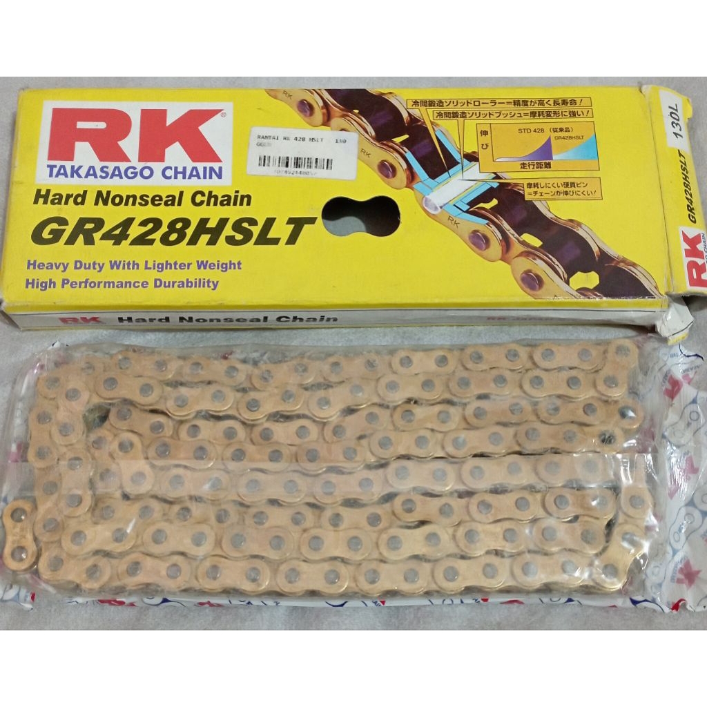 Rantai RK 428 130gold original