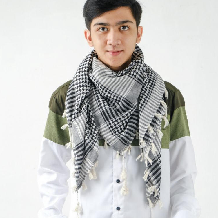 Limited sorban rumbai  sorban kashmiri  sorban putih hitam  sorban tactical  sorban grosir