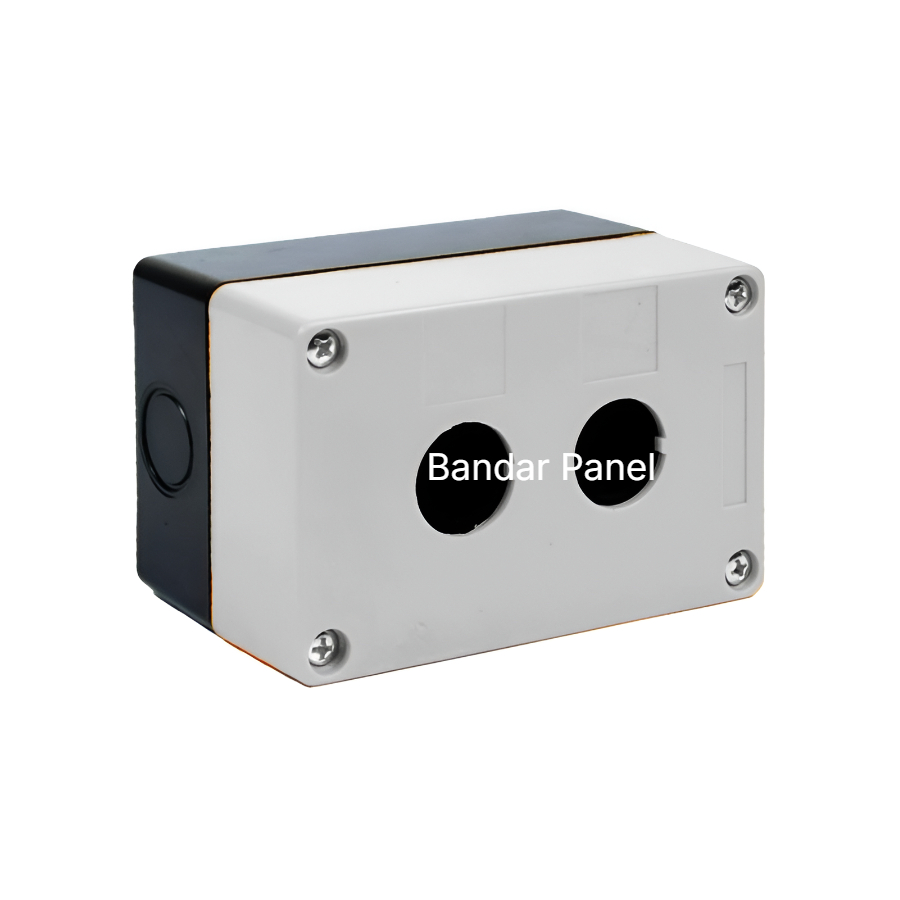 Box Push Button 2 Lubang 22mm / Box Control Panel 2 Lobang 22mm BX2-22