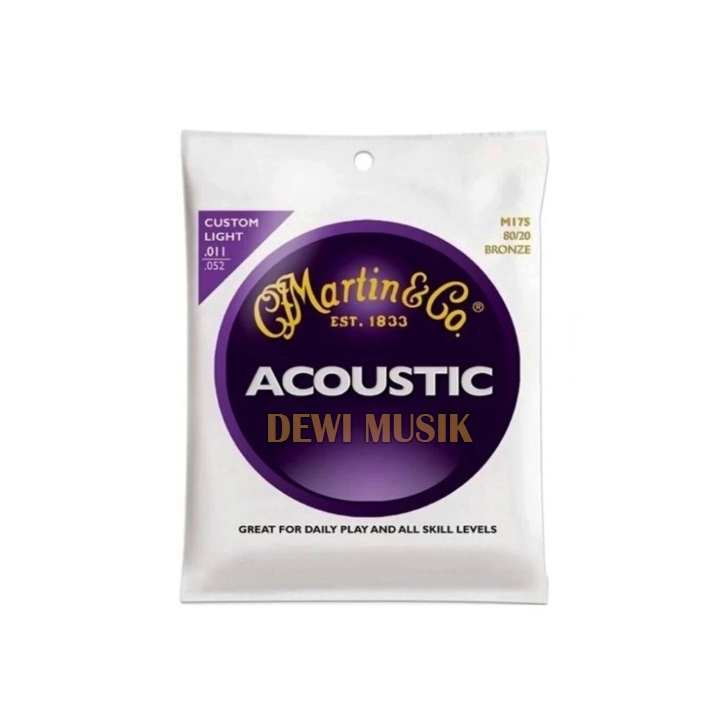 SENAR GITAR AKUSTIK MARTIN&CO M175 CL SG161 / ACOUSTIC GUITAR STRINGS (SC2767)