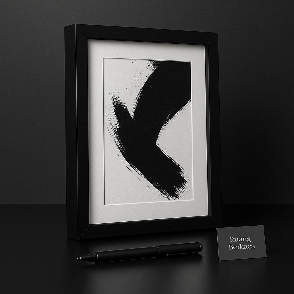 Ruang Berkaca - Bingkai Foto 10R Pigura Dinding Estetik Anti Rayap