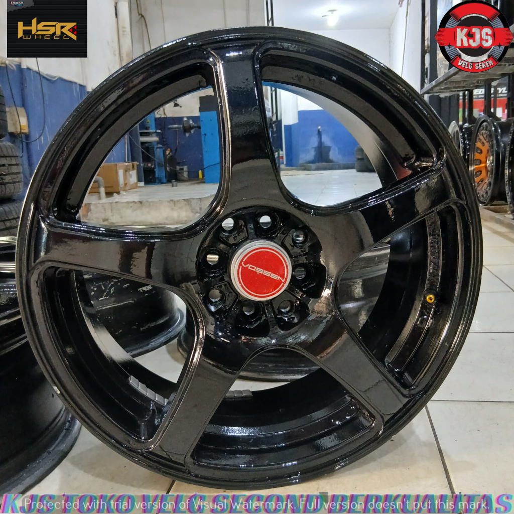 JUAL VELG RACING SECOND MURAH BERKUALITAS BUAT MOBIL YARIS JAZZ XENIA AVANZA BRIO LGX DLL MODEL VOSS