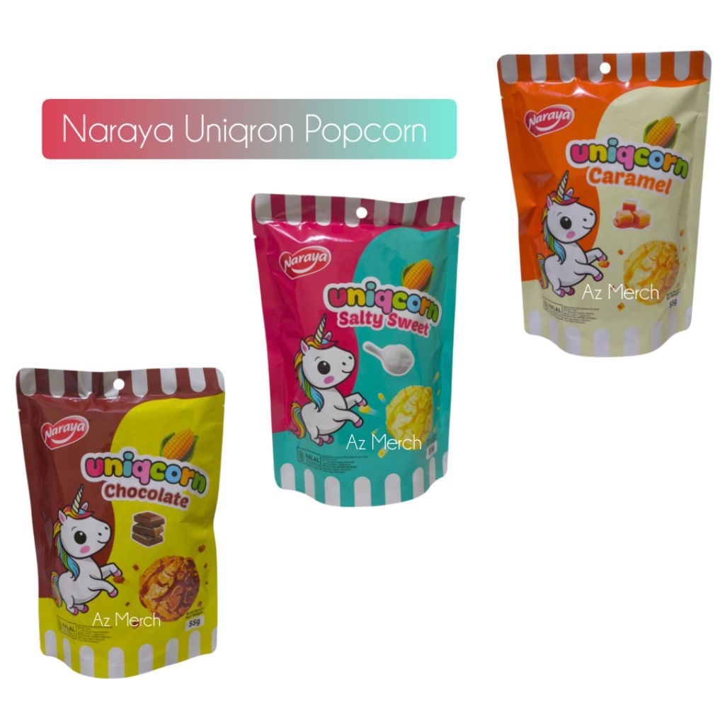 

Popcorn Uniqron Berondong Jagung 55g - POPCORN UNIQRON