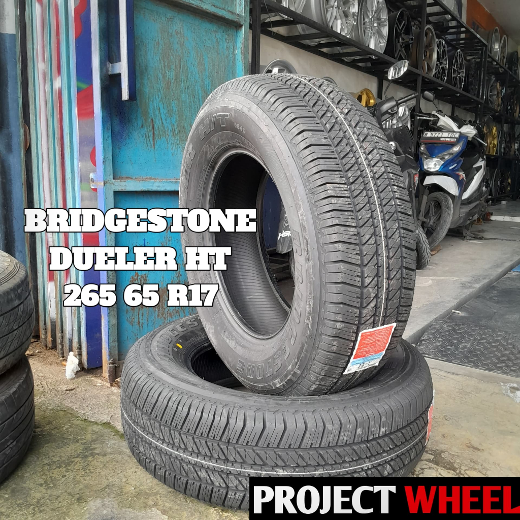 Ban bridgestone dueler ht ukuran 265 65 R17 ban ukuran 265/65 17 mobil pajero  hillux-toko bancawang
