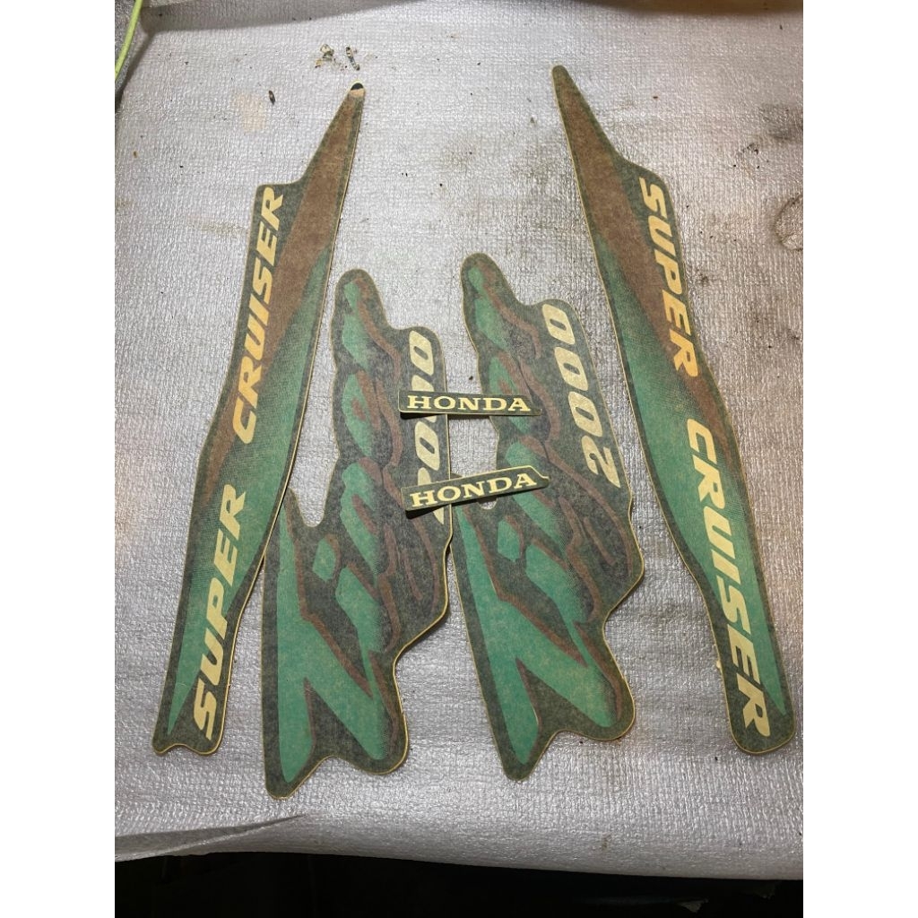 stiker setriping ori Tiger tiger lama ori