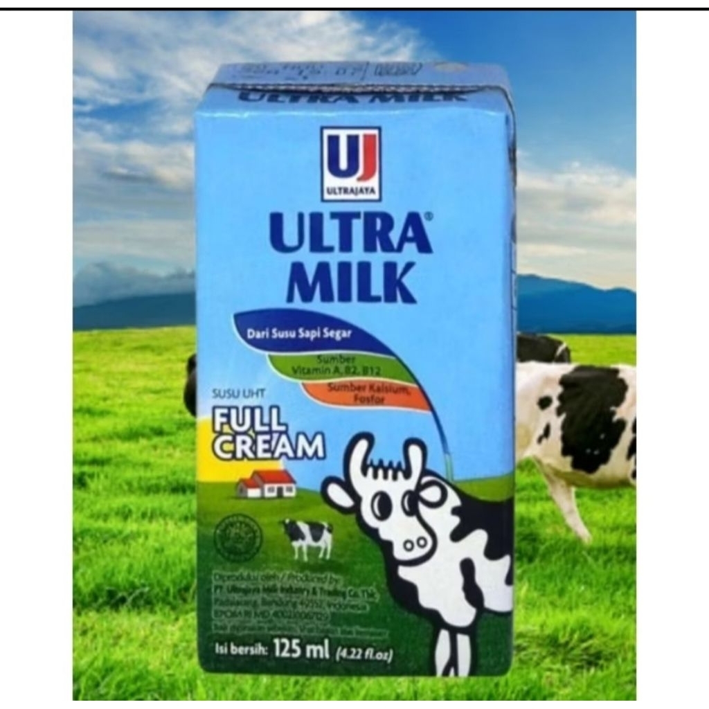 

ULTRA UHT FULL CREAM 125ML/ DUS 40 PCS