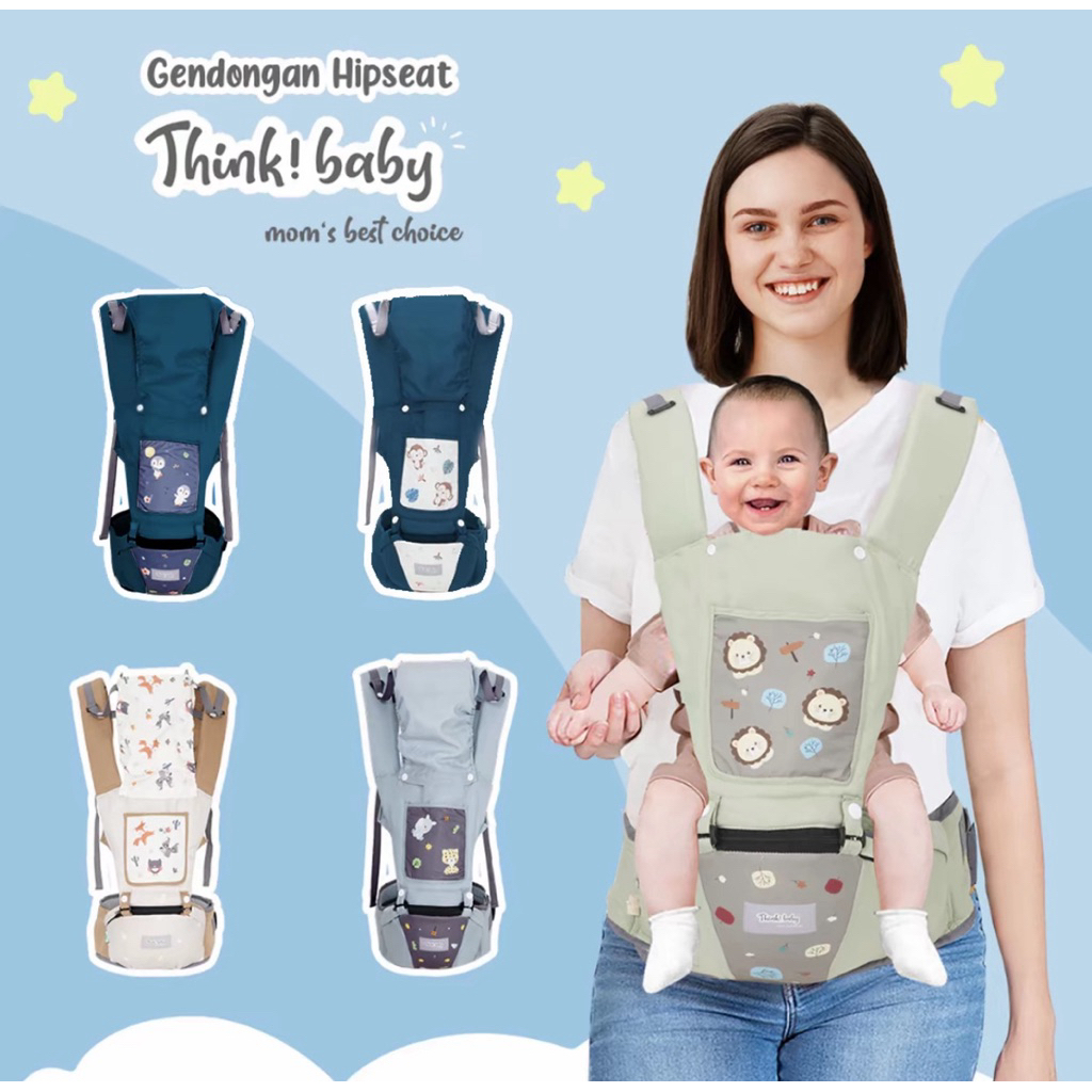 NEW Gendongan Bayi / Hipseat Baby Carrier / Aixinta Gendongan Bayi Depan / Gendongan Bayi Aneka
