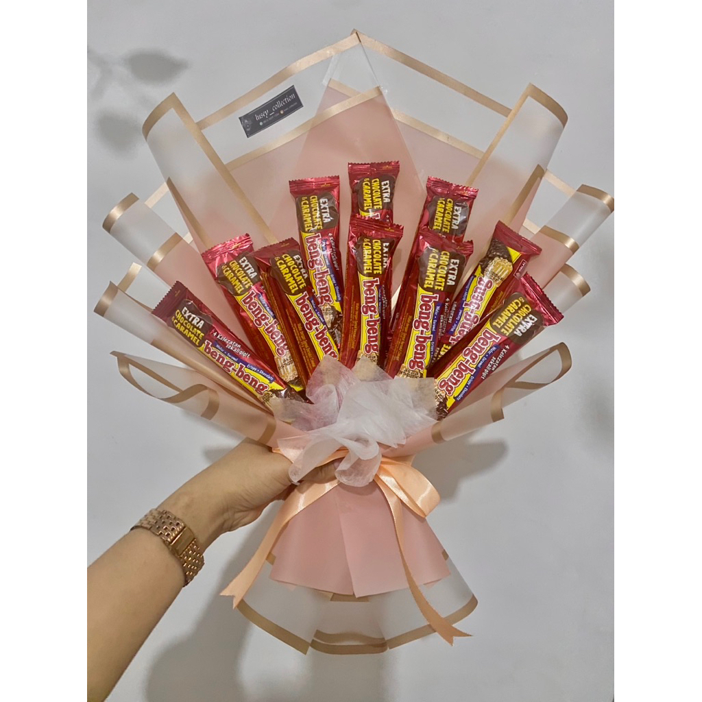 

(READY) bucket snack/buket beng beng/ hadiah pacar ultah/valentine