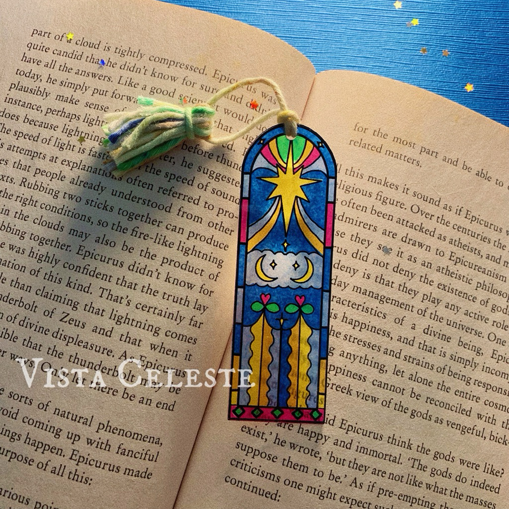 

pembatas buku | luxury bookmark by Guyu - Vista Celeste