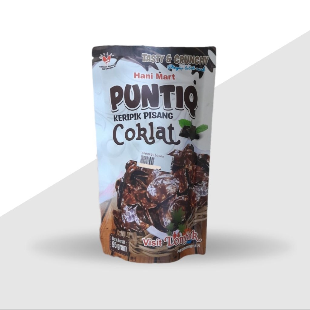 

Puntiq / keripik pisang coklat 95 gr.
