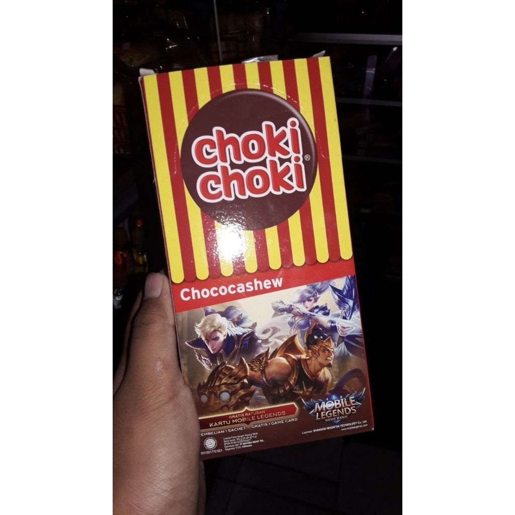 

Choki Choki 1 box isi 20 pcs free ongkir