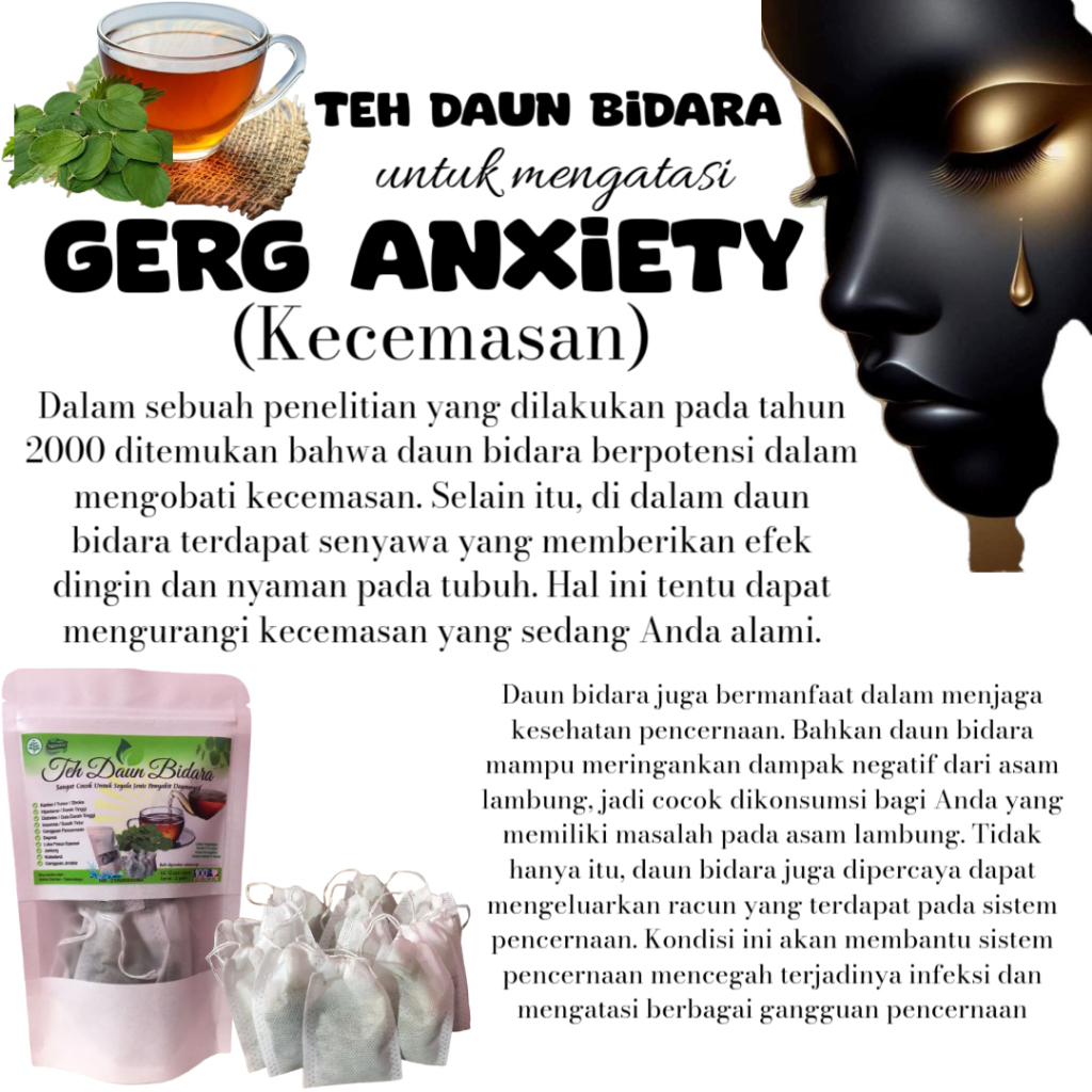 

Teh Daun Bidara untuk mengatasi Gerg Anxiety dan Kesemasan berlebih / depresi