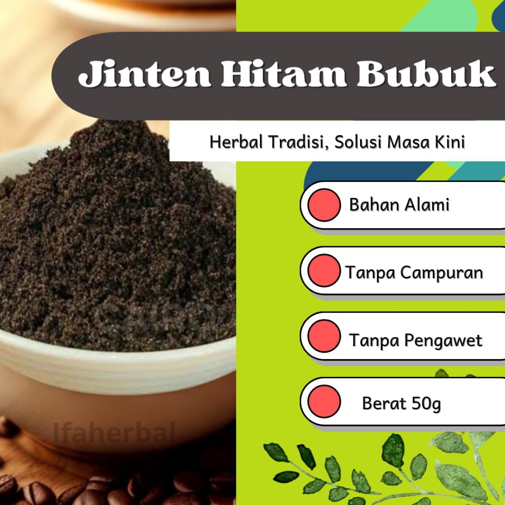 

Jamu Herbal Tradisional Produk Jinten Hitam/Habbatussauda Bubuk Asli