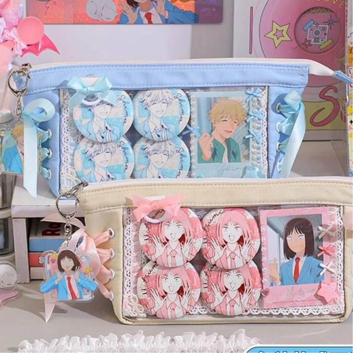 

Blue Fruit Nyeri Tas Pensil Tas Pita Gaya Kapasitas Besar Multi-Fungsi Tas Penyimpanan Lapisan Transparan Untuk Siswa Sekolah Dasar dan Menengah Kotak Alat Tulis Lucu