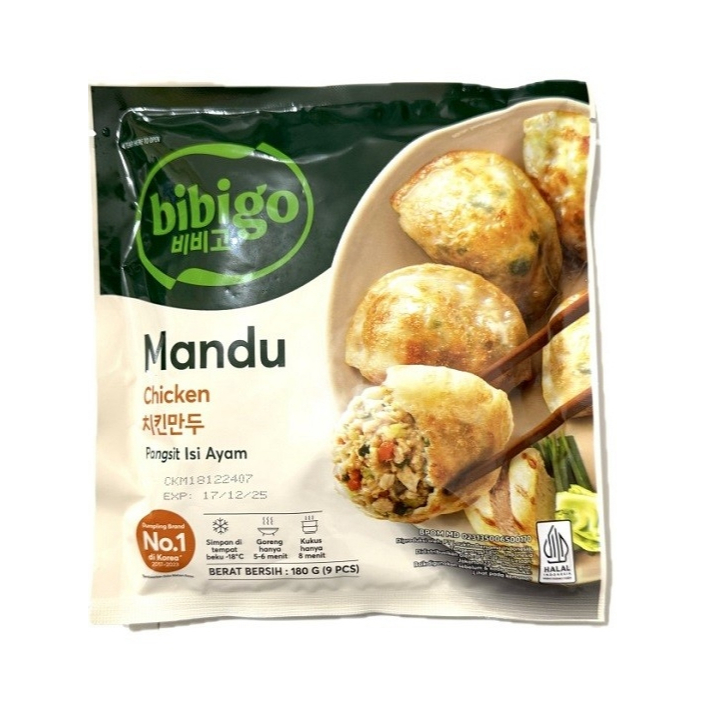 

BIBIGO MANDU CHICKEN 180 GR PANGSIT ISI AYAM