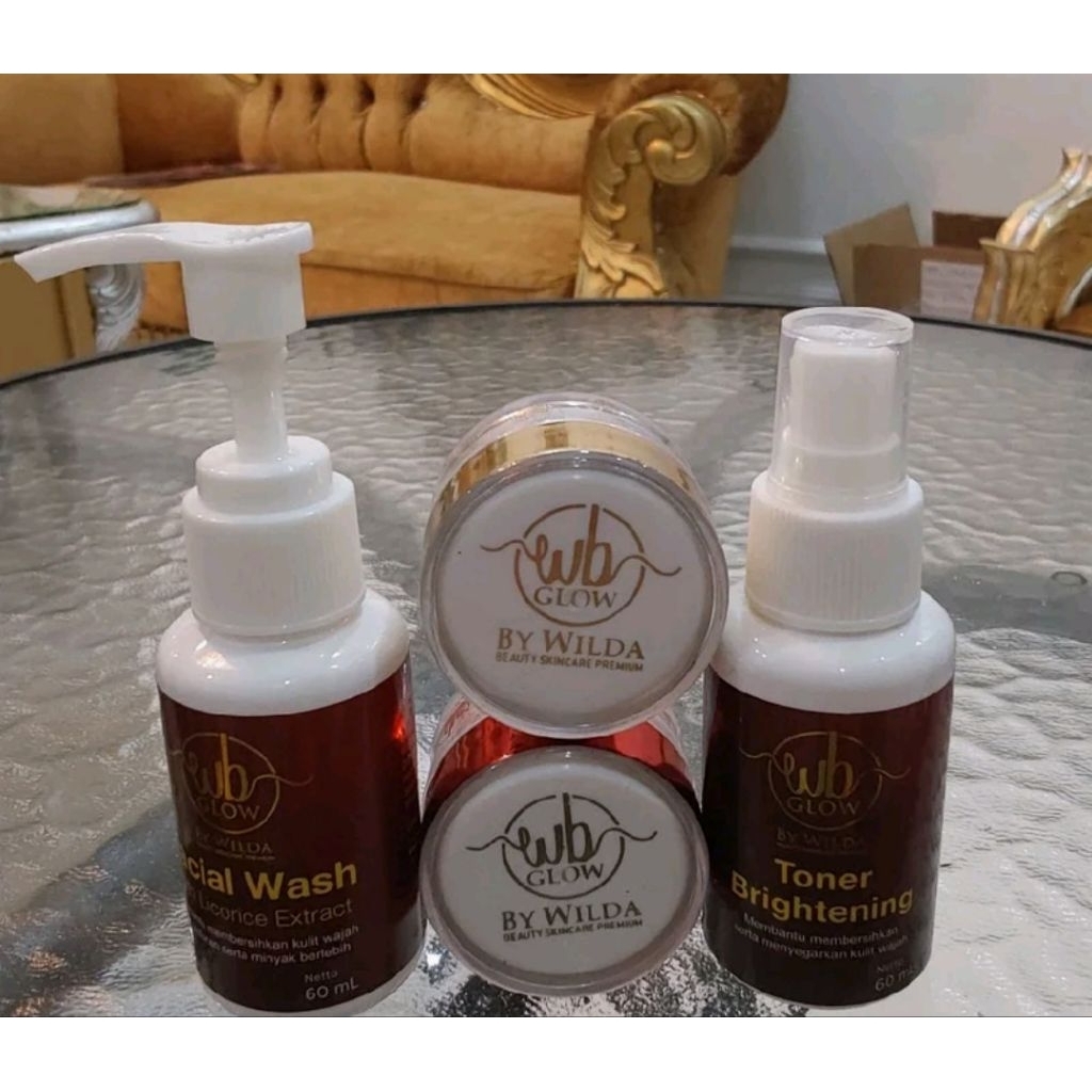 WB glow by Wilda tampilan baru 100% BPOM