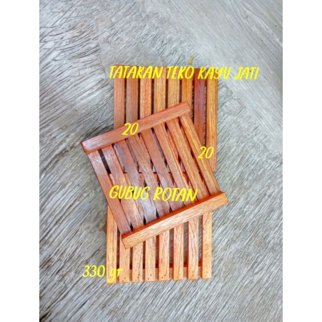 Tatakan Panci / Teko Kayu Jati