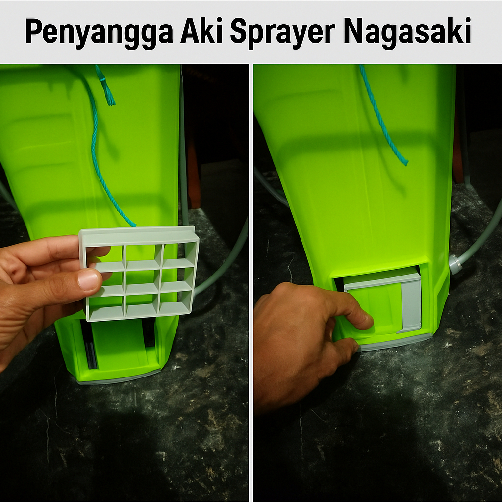 Penyangga Aki Sprayer Nagasaki Bracket Aki Sprayer Nagasaki