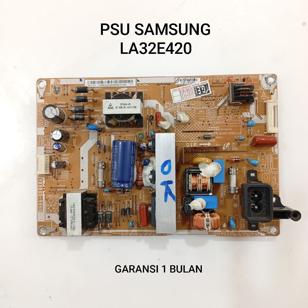 PSU SAMSUNG LA32E420 - POWER SUPPLY - REGULATOR SAMSUNG LA32E420