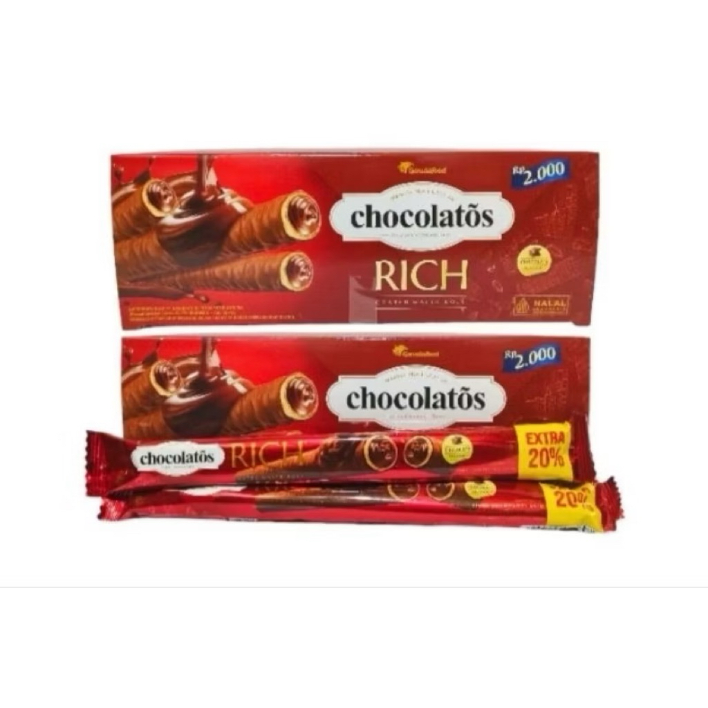 

[Box] Gery Chocolatos Rich Roll isi 12 pcs