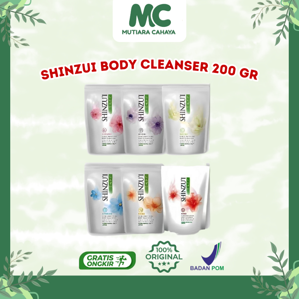 MC Official - Shinzui Body Cleanser 200 ml | Shinzui Sabun Cair Refill 200 ml