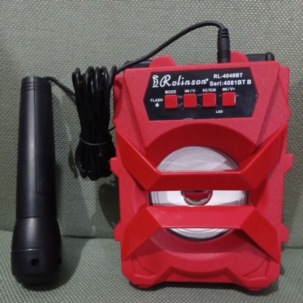 musik box bluetooth Mic Msd Radio + Mic