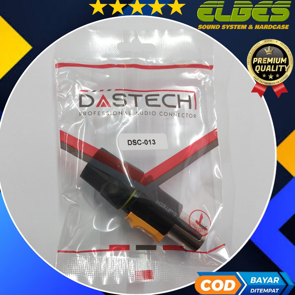 JEK SPIKON DASTECH BESI 013 jek speakon dastech original