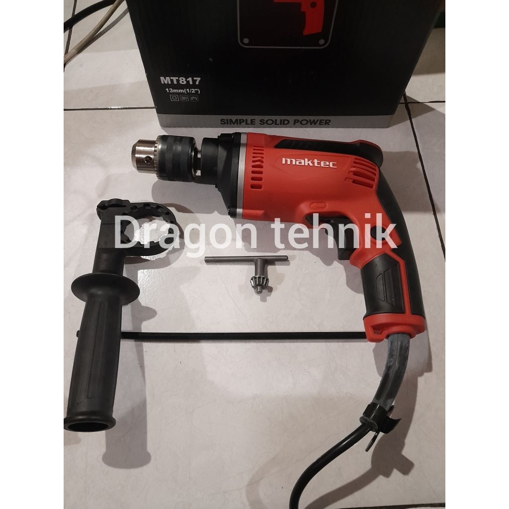Mesin Bor tangan 13mm MAKTEC MT 817
