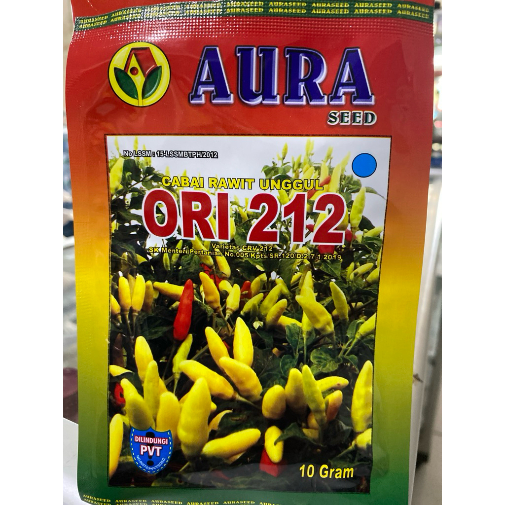 Benih Cabe Rawit Merah Ori 212
