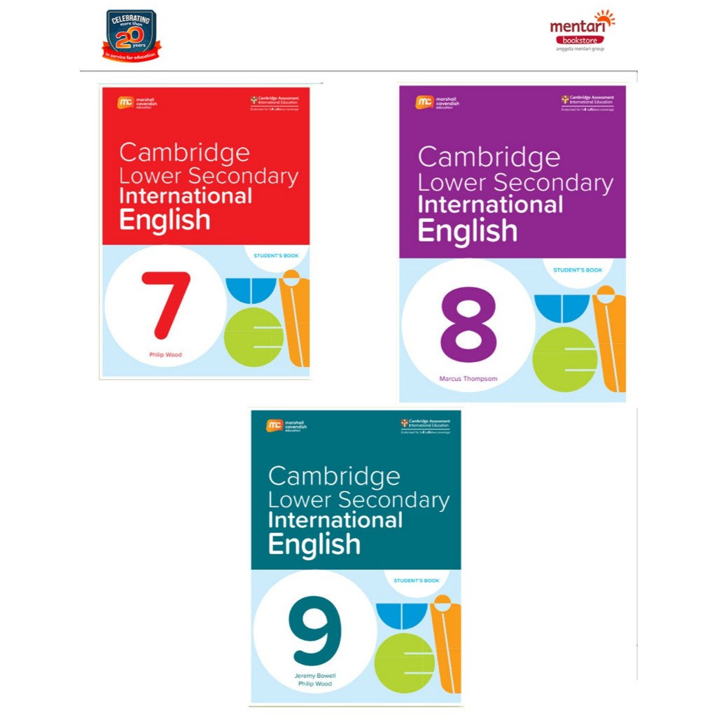 Marshall Cavendish | Cambridge Lower Secondary International English | Buku Bahasa Inggris SMP
