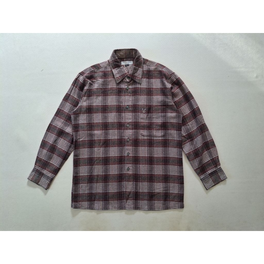 KEMEJA FLANEL LYLE & SCOTT ORIGINAL 100%