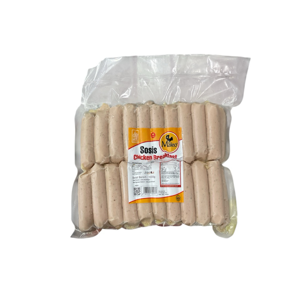 

MALEO SOSIS CHICKEN BREAKFAST 1 KG | SOSIS AYAM