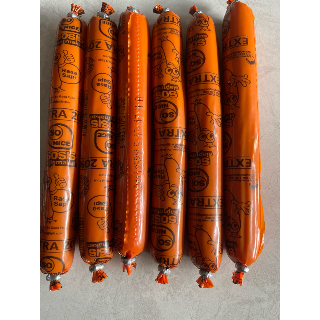 

[1Toples] Isi 24+1 Sosis Sonice Siap Makan Rasa Sapi | Rasa Ayam