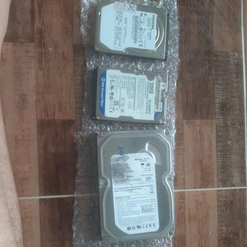 3 Hardisk Untested /Rusak