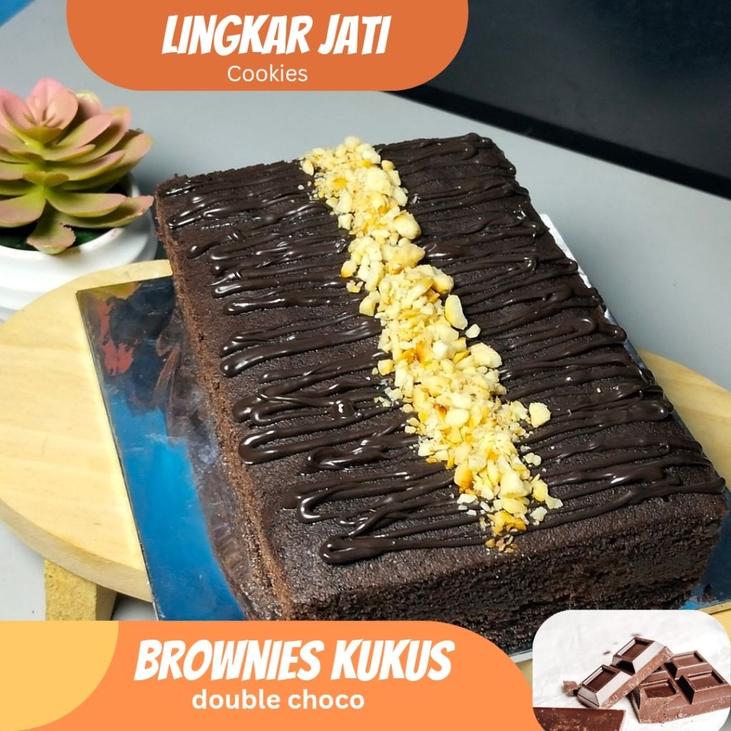 

Brownies kukus 15x10