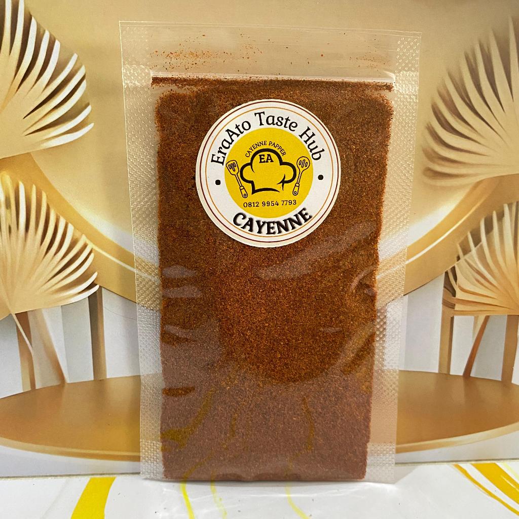 

Cayenne Bubuk 30gr – Cabai Bubuk Pedas Mantap