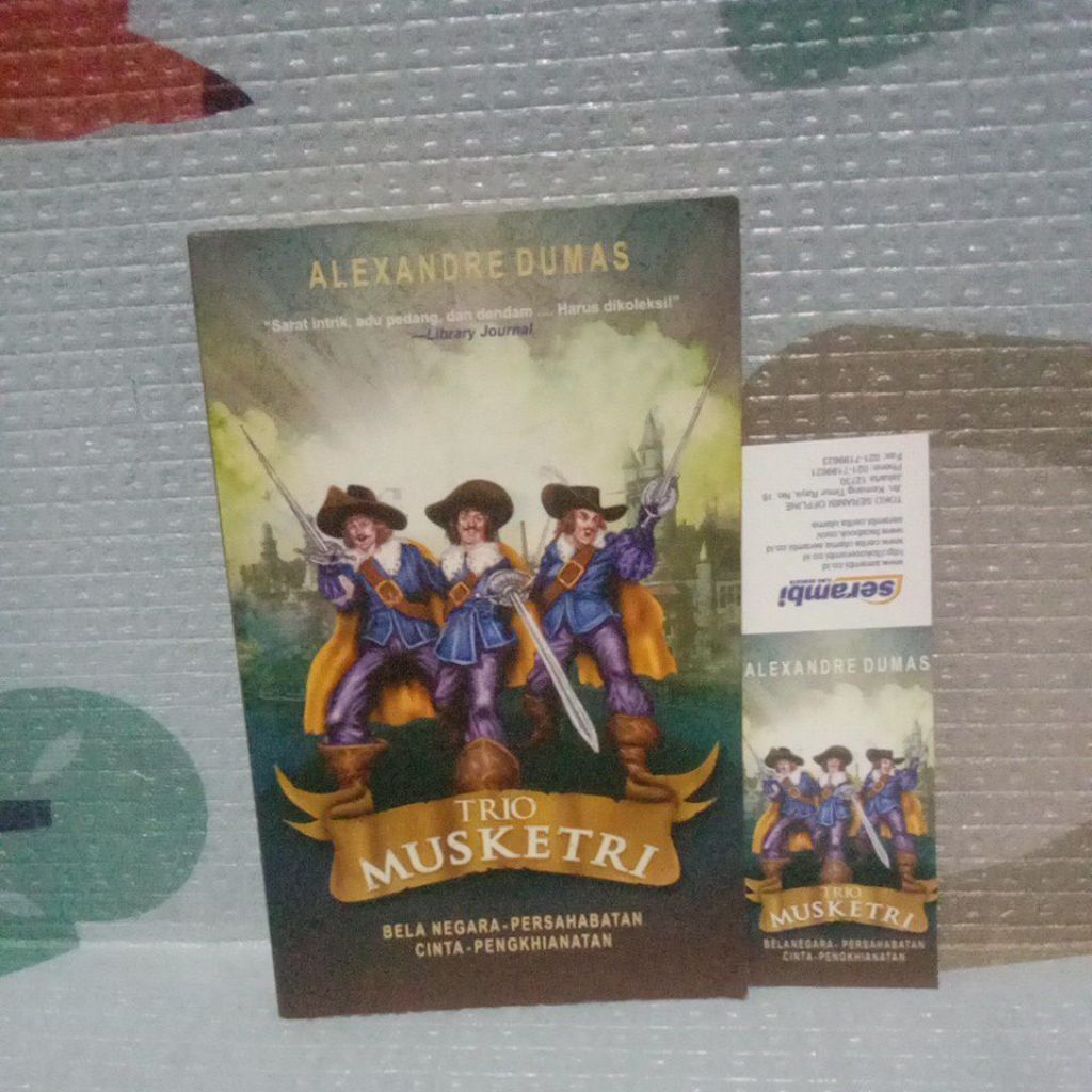 BUKU TRIO MUSKETRI-ALEXANDRE DUMAS