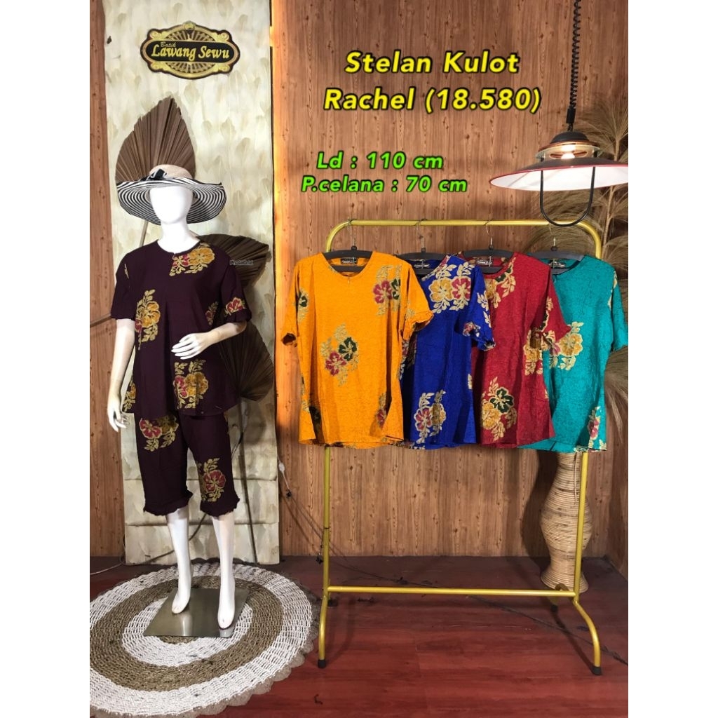 Lawang Sewu Batik Setelan Kulot Katun Premium